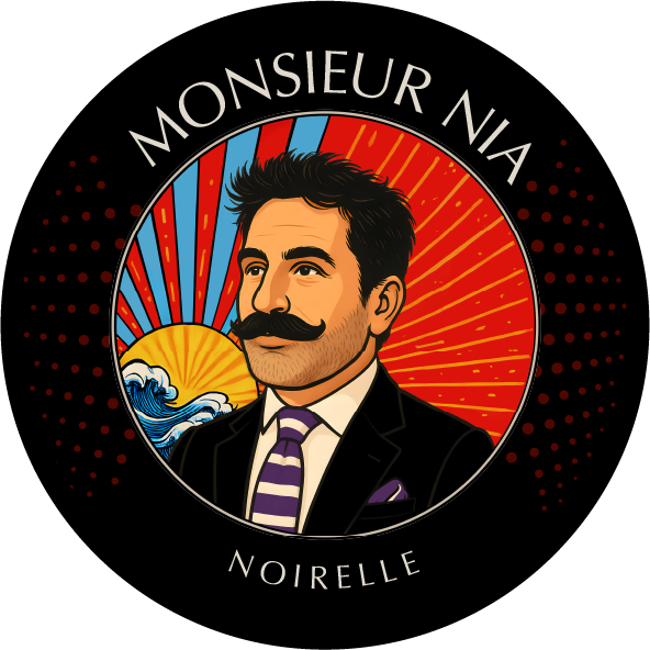 A luxurious tin of Noirelle - The caviar of couture